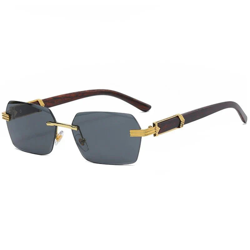 Rimless Square Shades - By Qivii