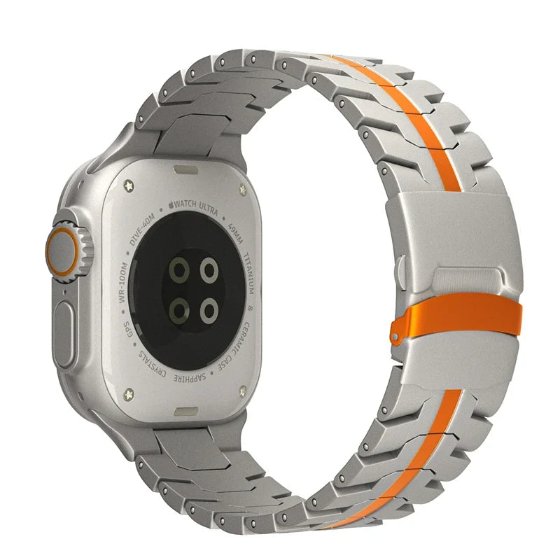 Sterling Steel Apple Watch Band
