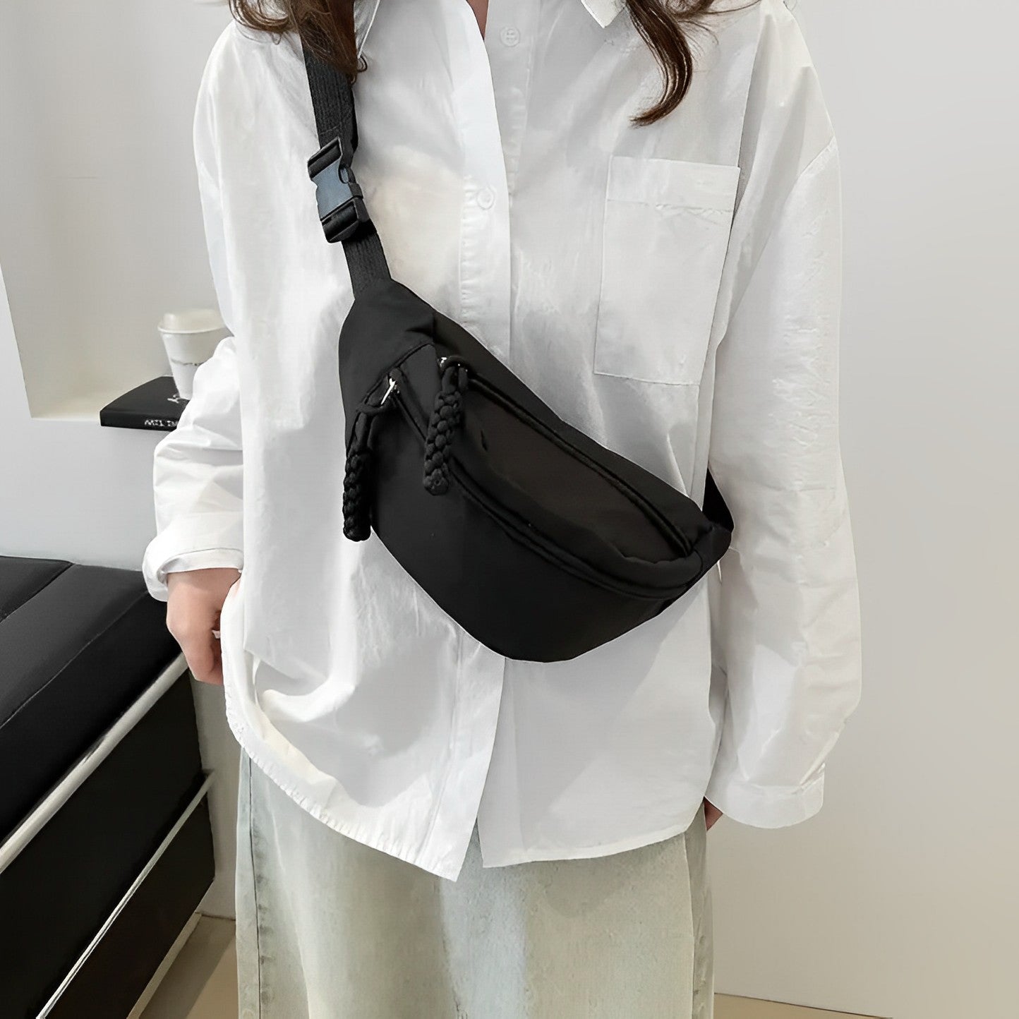 Jauda | Crossbody Belt Bag - By Qivii