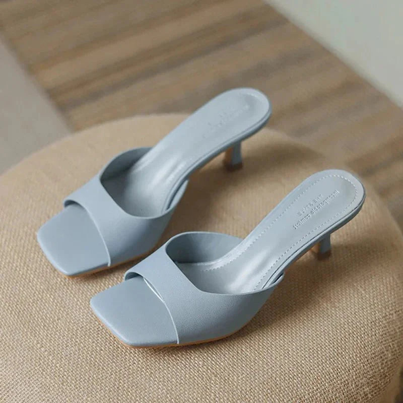 Divine Heel Sandals - By Qivii