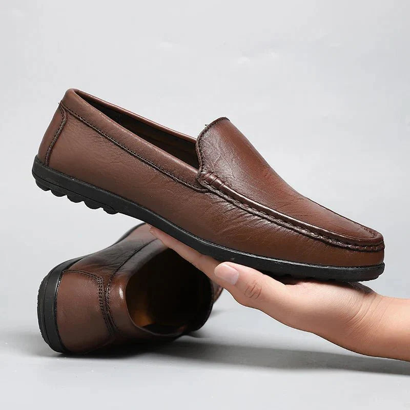 Dolce Leather Loafers - By Qivii