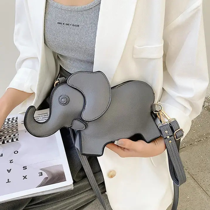Elly | Mini Elephant Bag - By Qivii