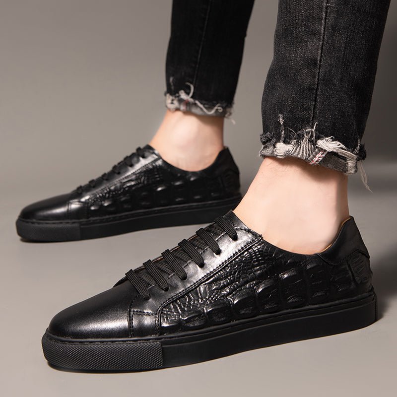Gatorra Leather Sneakers - By Qivii