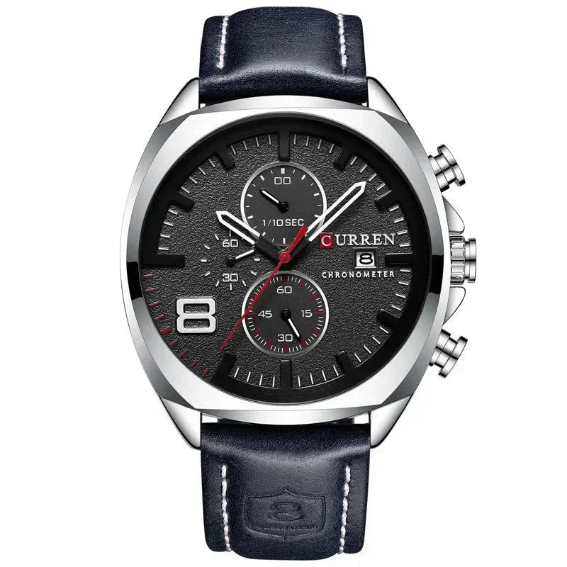 Waterdichte Militaire Chronograaf Sporthorloge - By Qivii