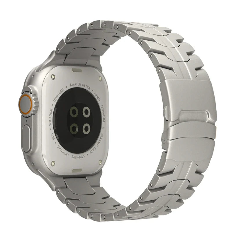 Sterling Steel Apple Watch Band