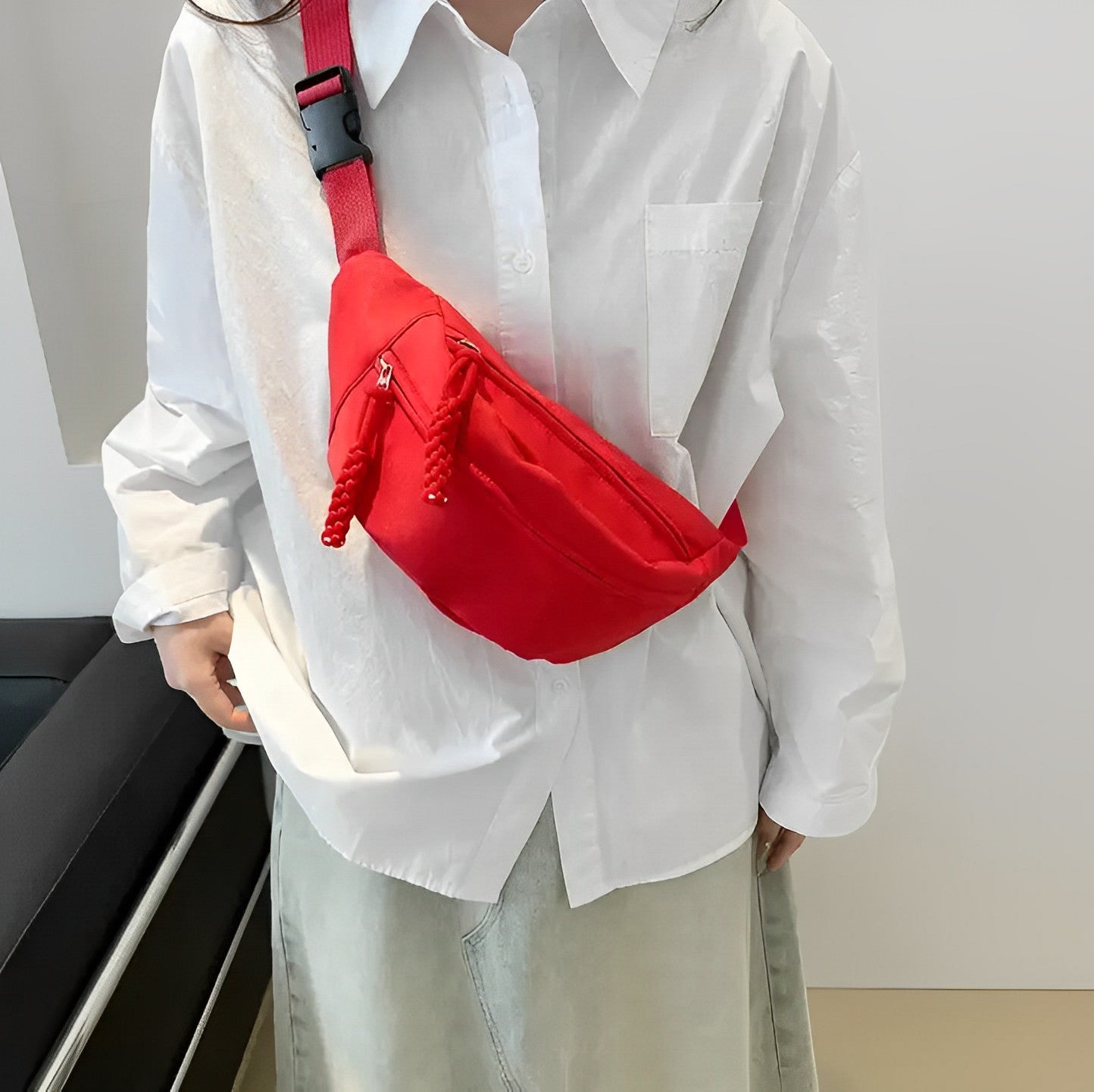 Jauda | Crossbody Belt Bag - By Qivii
