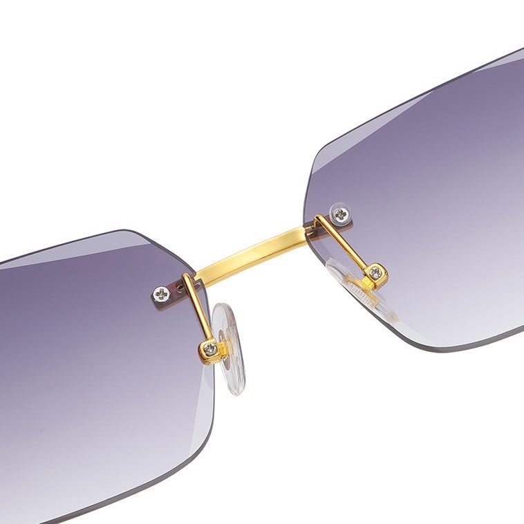 Rimless Square Shades - By Qivii