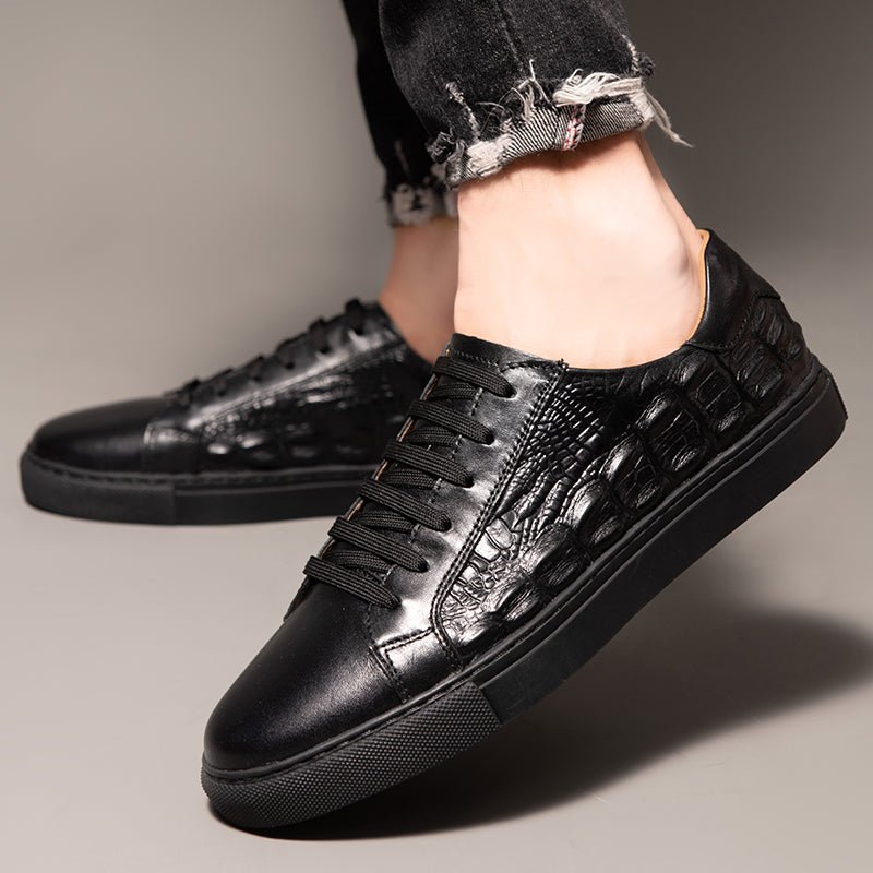 Gatorra Leather Sneakers - By Qivii
