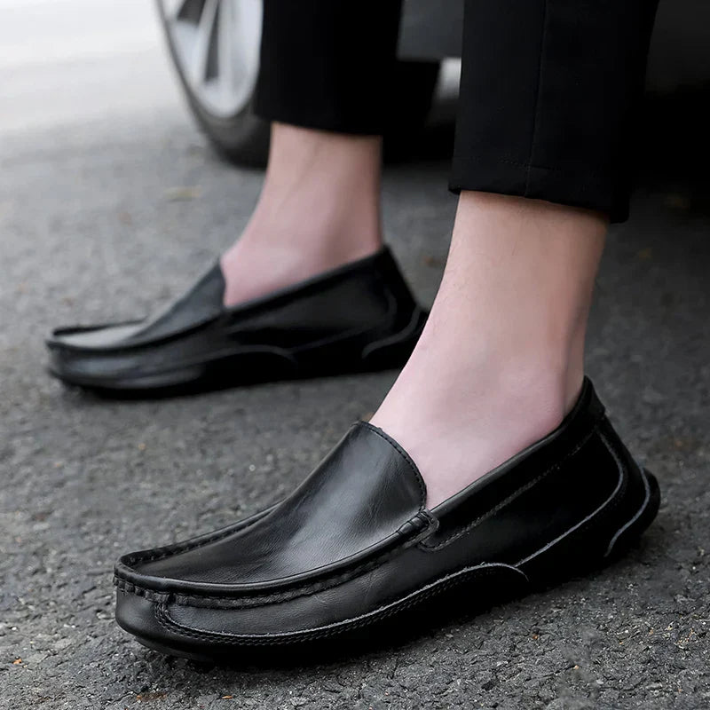 Genuine Leather Moccasins - By Qivii