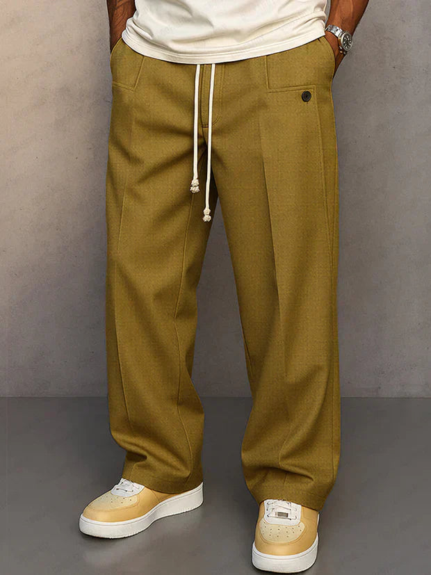 Sur™ | Elegante broek met verstelbare koord - By Qivii