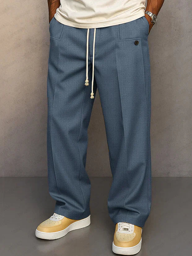 Sur™ | Elegante broek met verstelbare koord - By Qivii