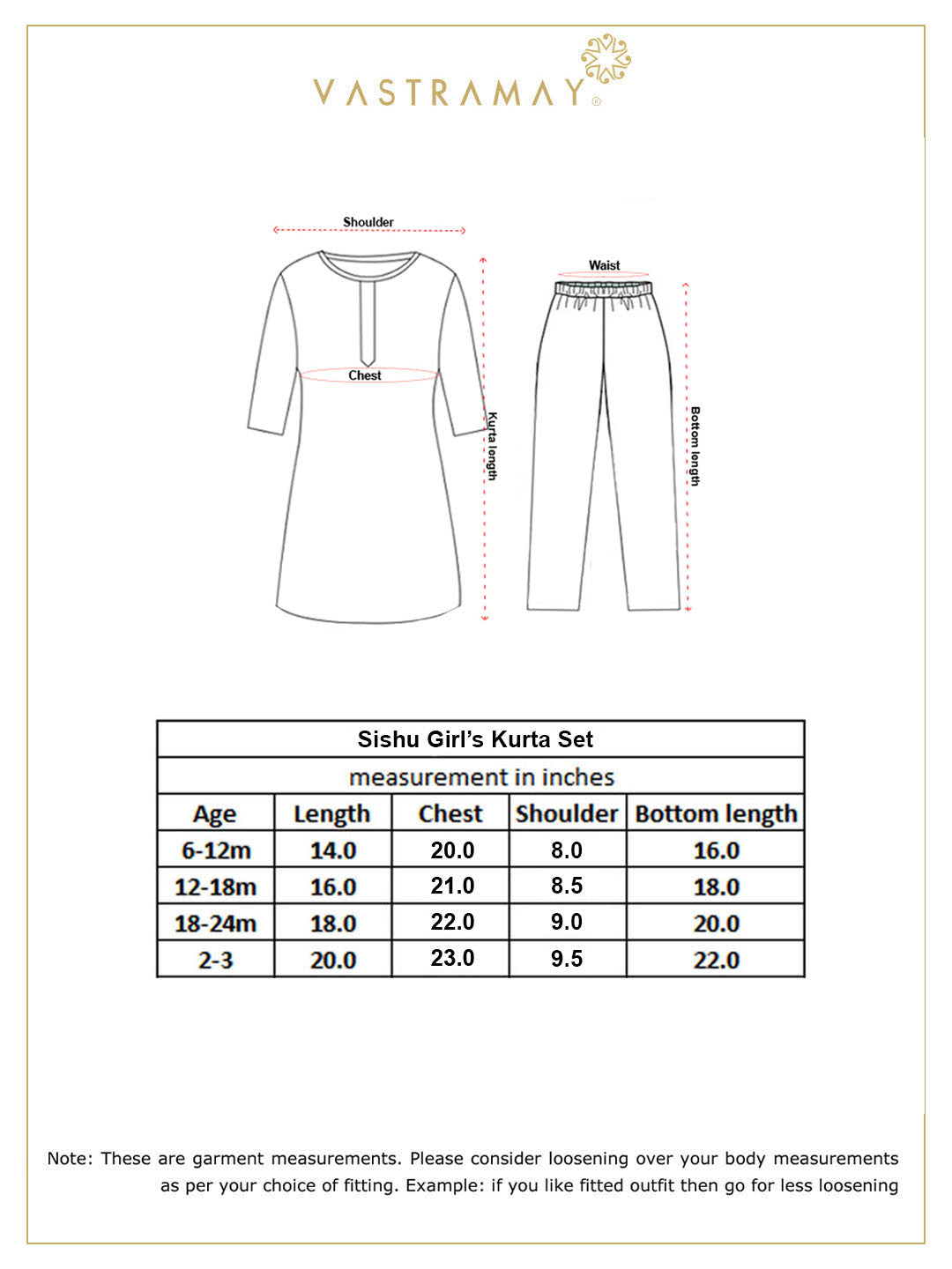 VASTRAMAY SISHU Girl's White Chikankari Kurta Leggings Set - qivii