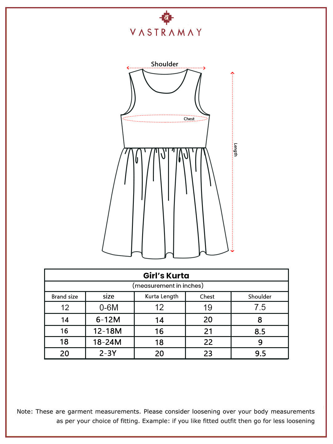 VASTRAMAY Girls' White Dress - qivii