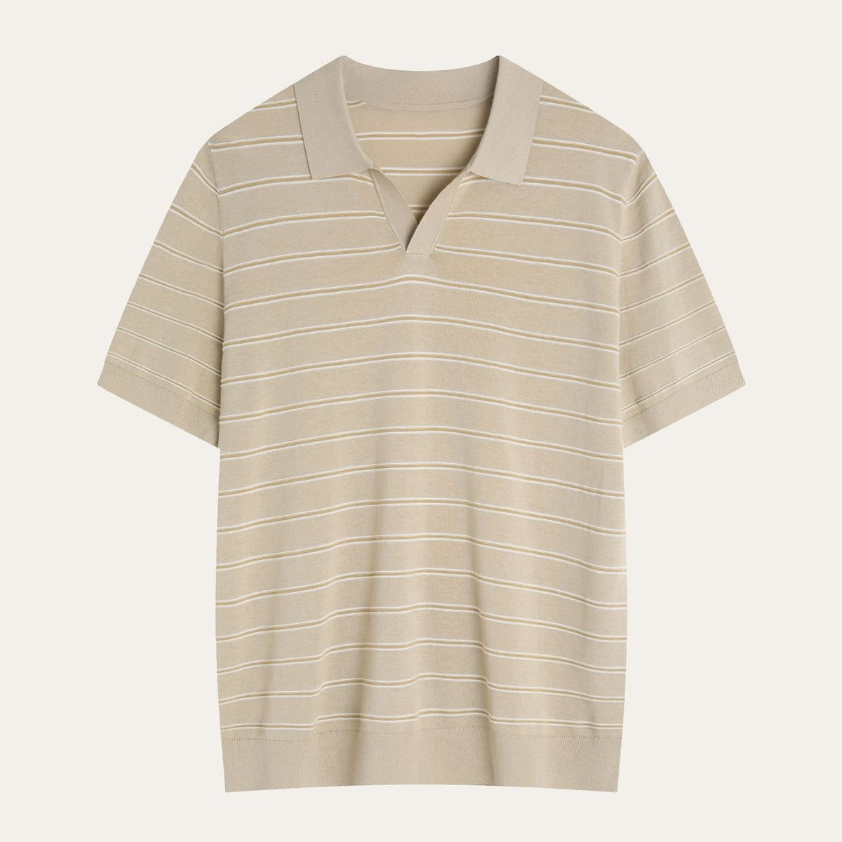 Ortigia Cotton-Silk Knit Polo