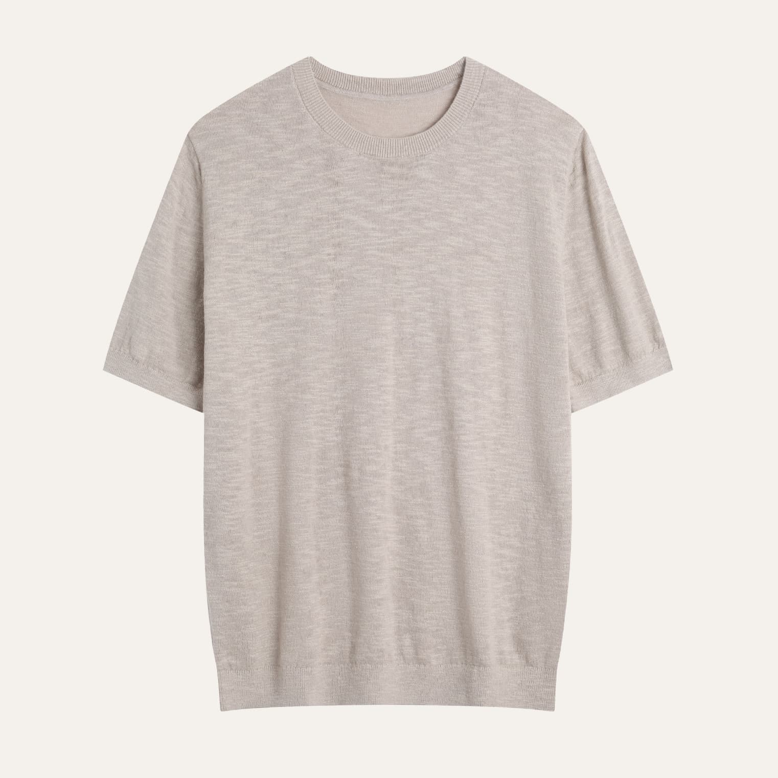 Massa Linen-Cotton Knit Tee