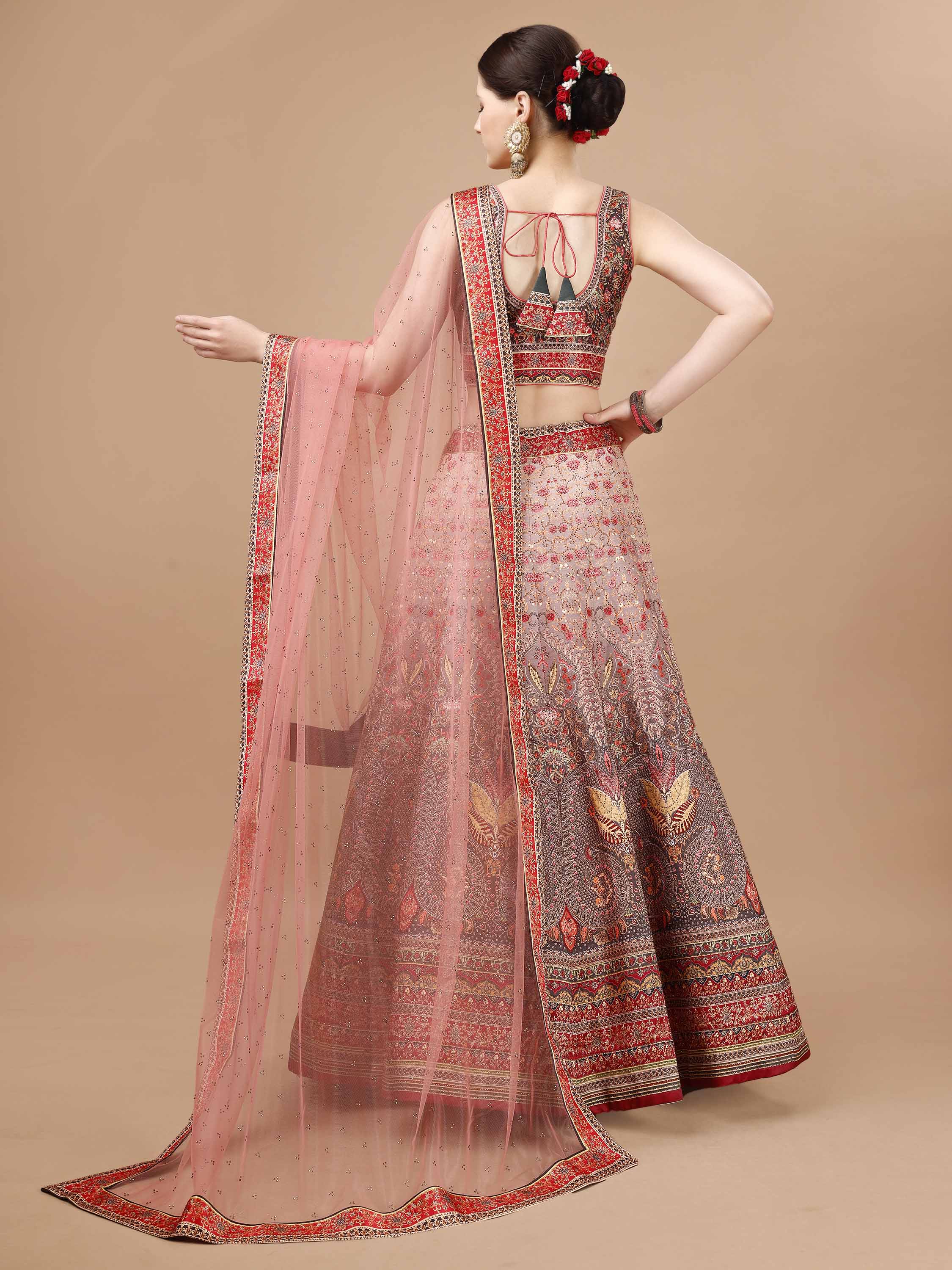 Glamour Brilliance: Swarovski Designer Lehengas for Every Occasion - qivii