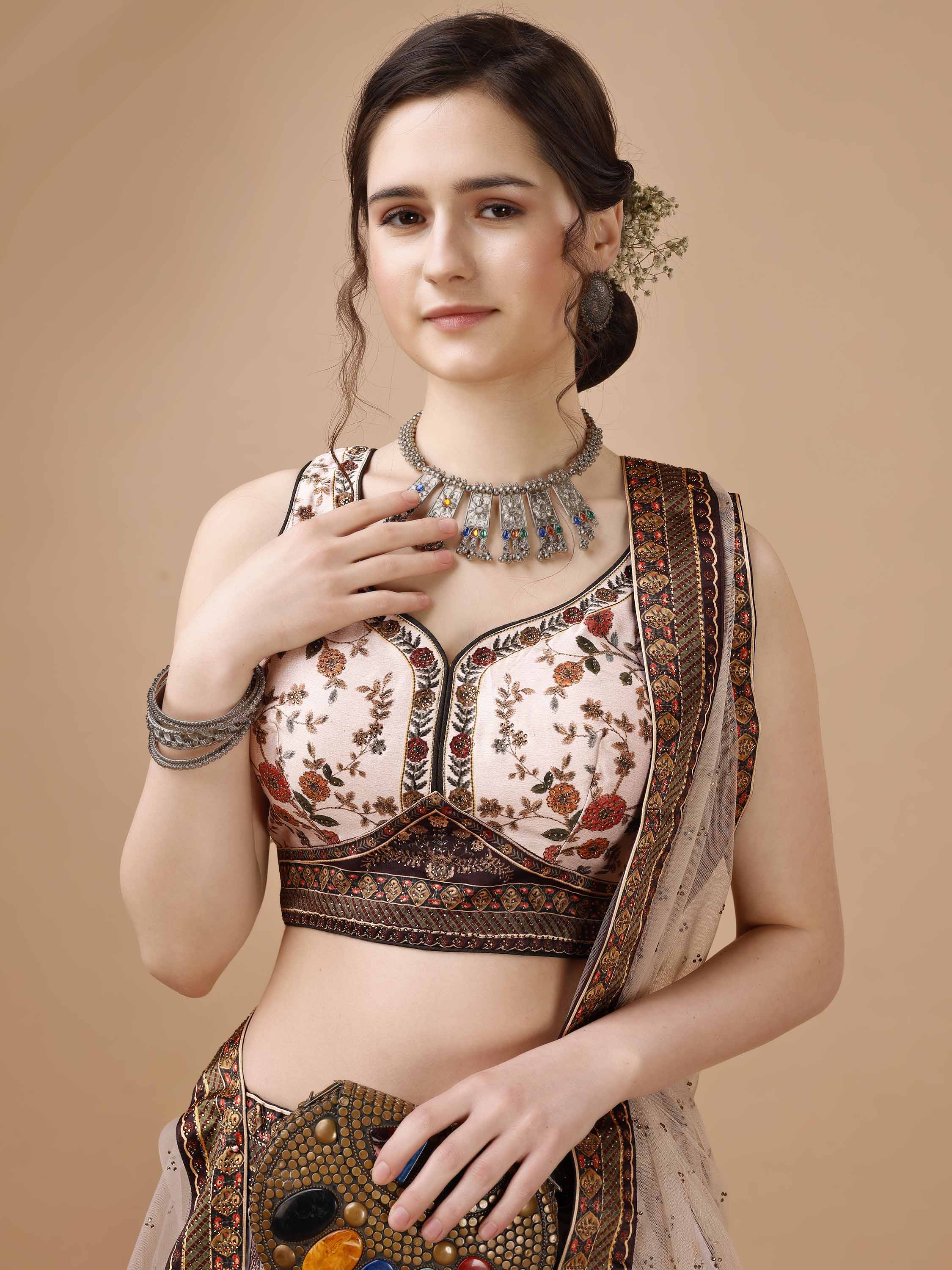 Sparkle and Shine: Swarovski Designer Lehengas for Every Occasion - qivii