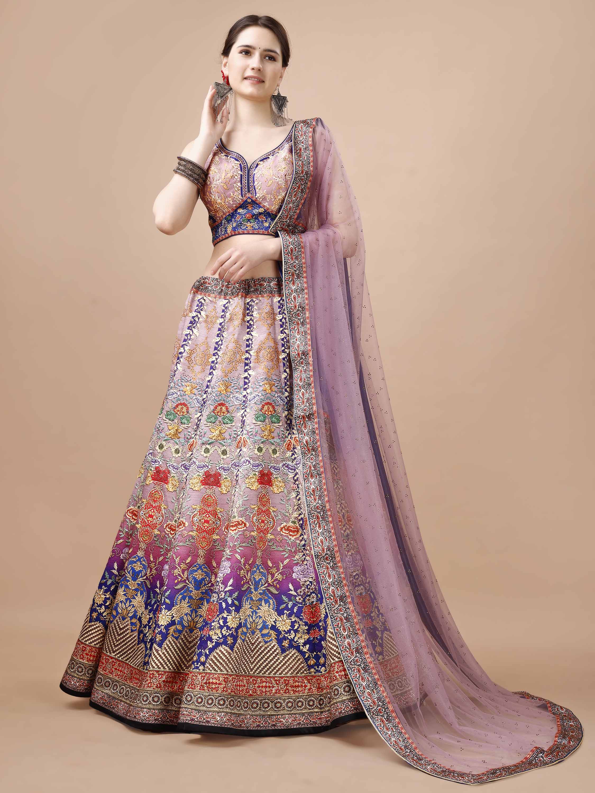Glimmering Elegance: Swarovski Designer Lehenga Collection for Every Occasion - qivii