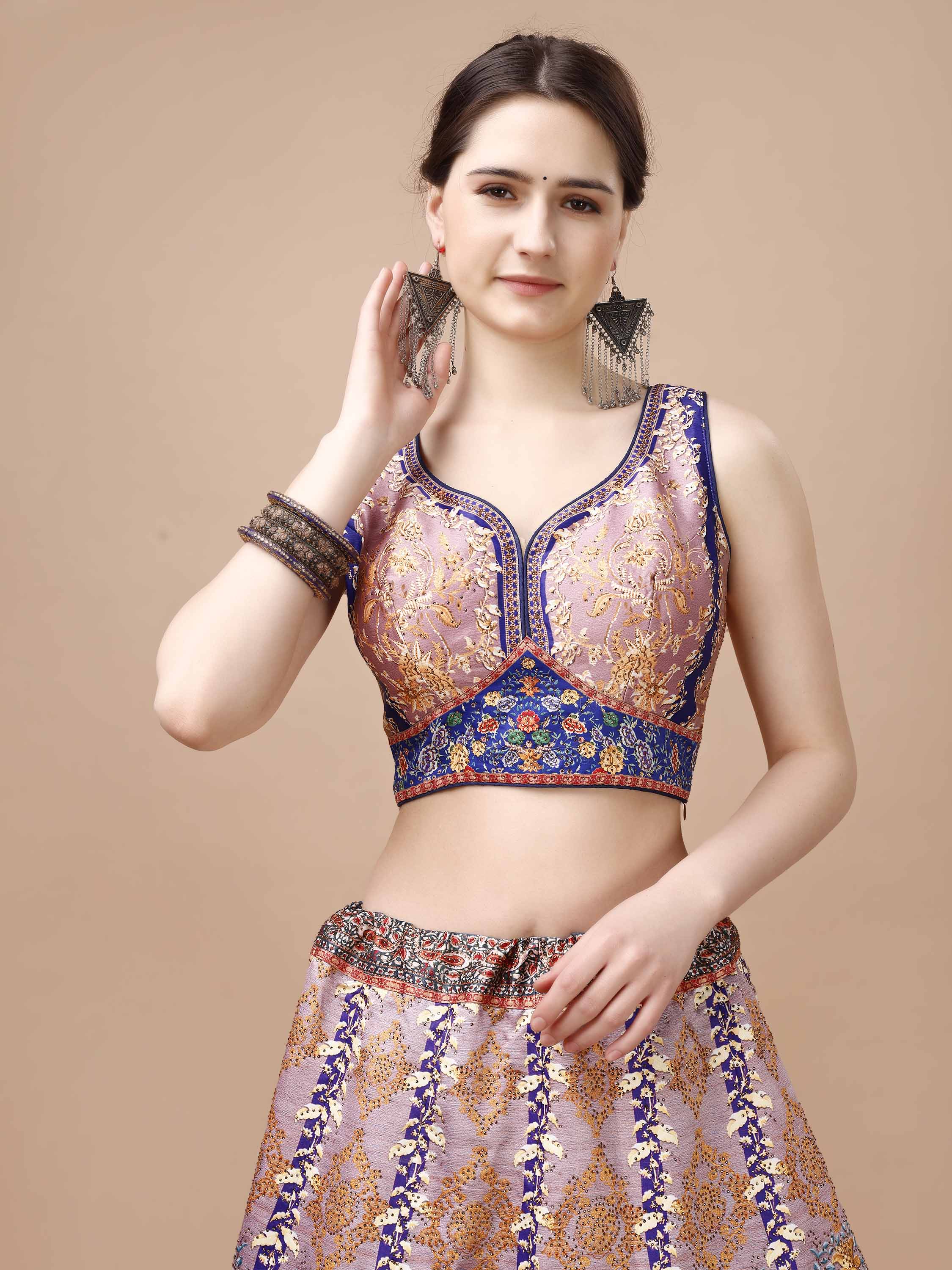 Glimmering Elegance: Swarovski Designer Lehenga Collection for Every Occasion - qivii