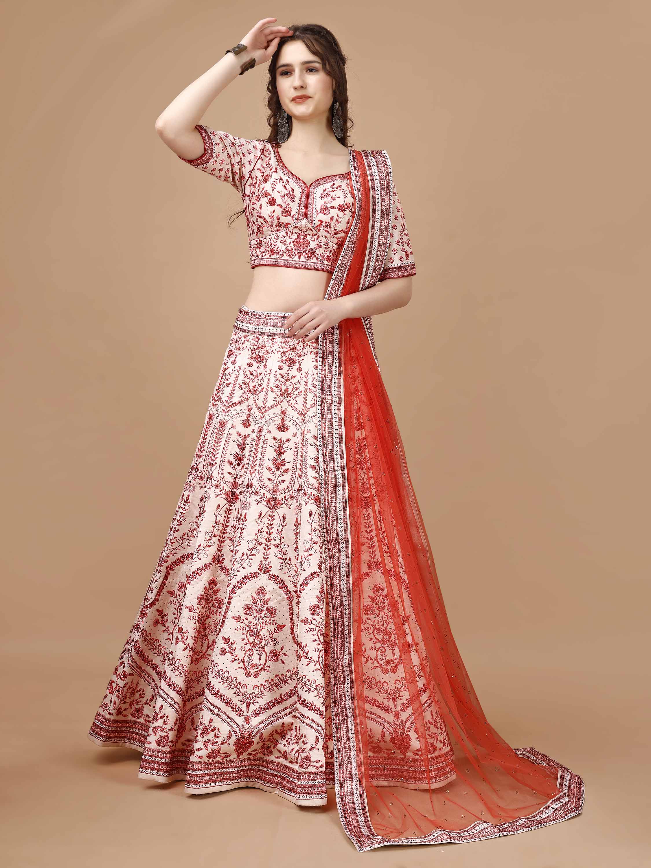 Sparkle & Style: Swarovski Designer Lehengas for Every Occasion - qivii