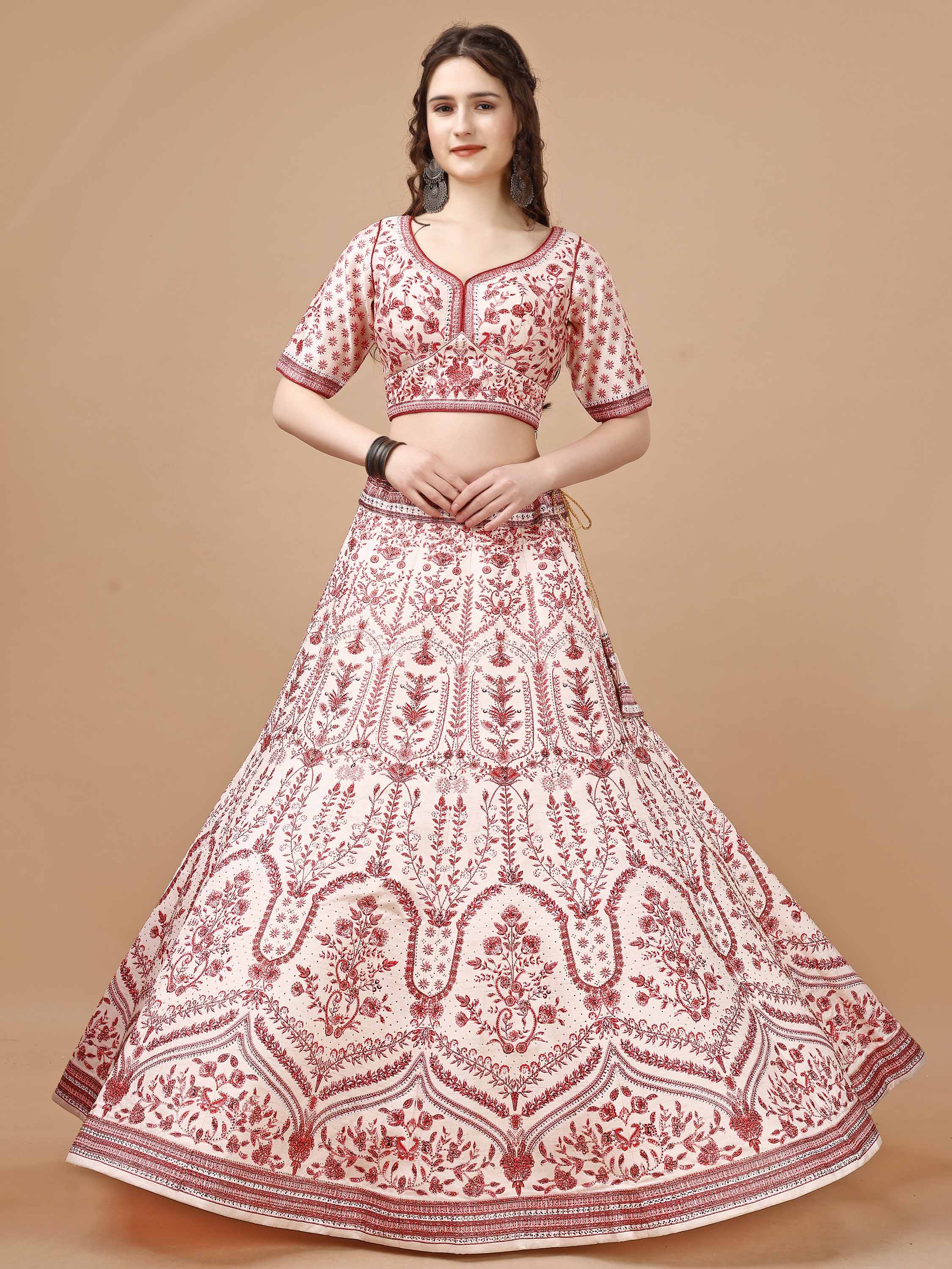 Sparkle & Style: Swarovski Designer Lehengas for Every Occasion - qivii