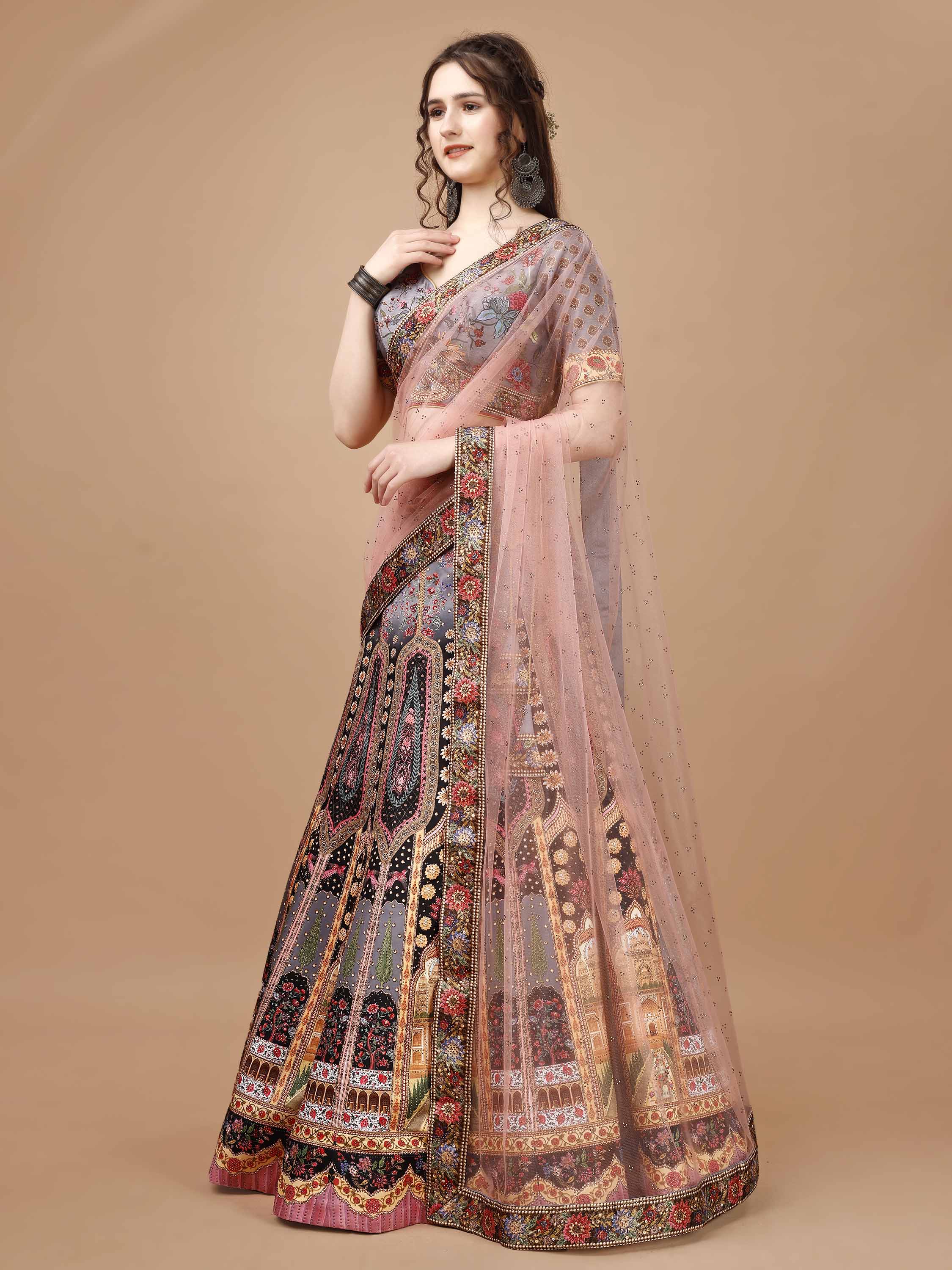 Glimmering Grace: Swarovski Designer Lehengas for Every Occasion - qivii