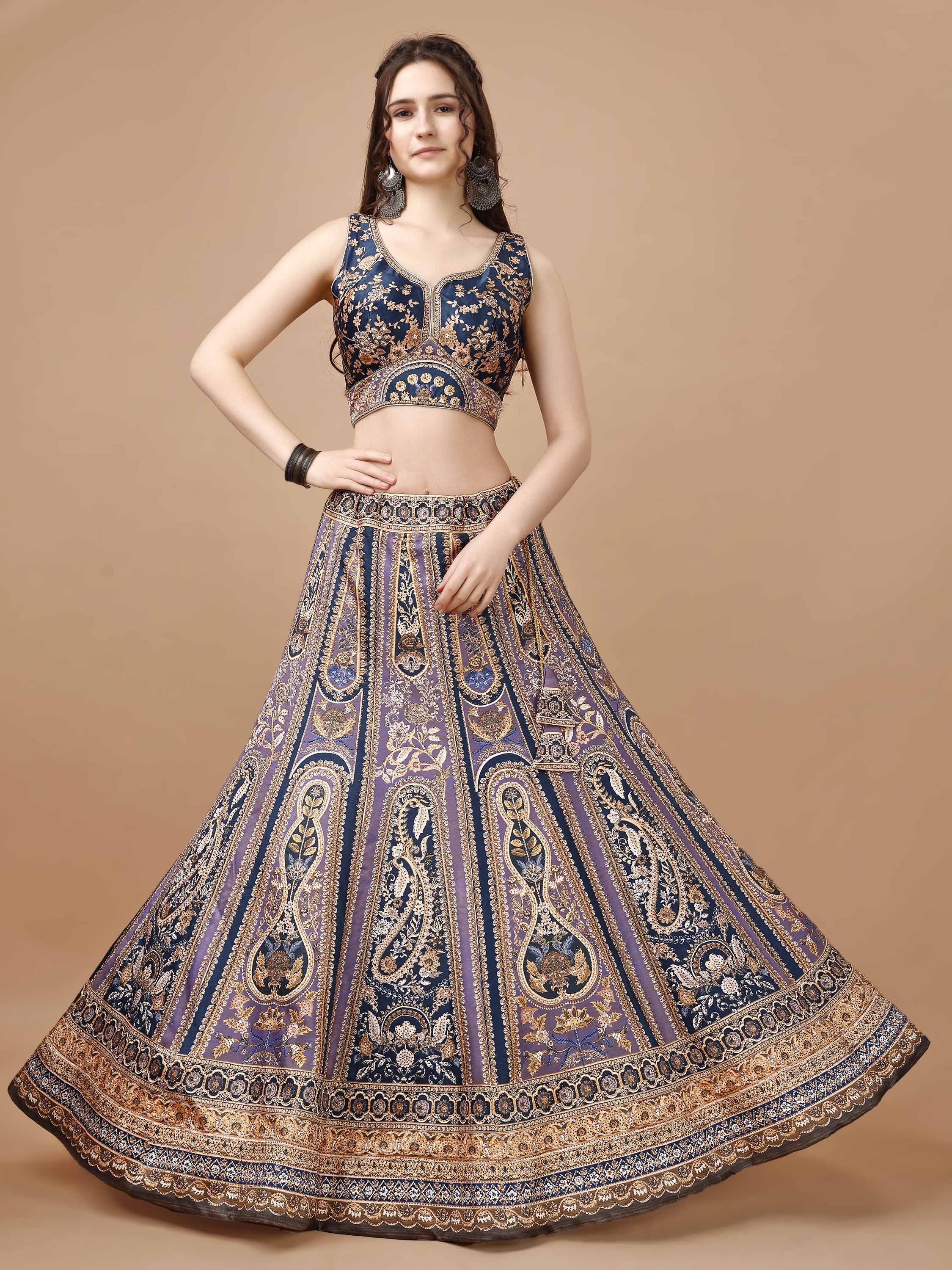Glamour in Crystal: Swarovski Designer Lehenga Collection for Every Occasion - qivii