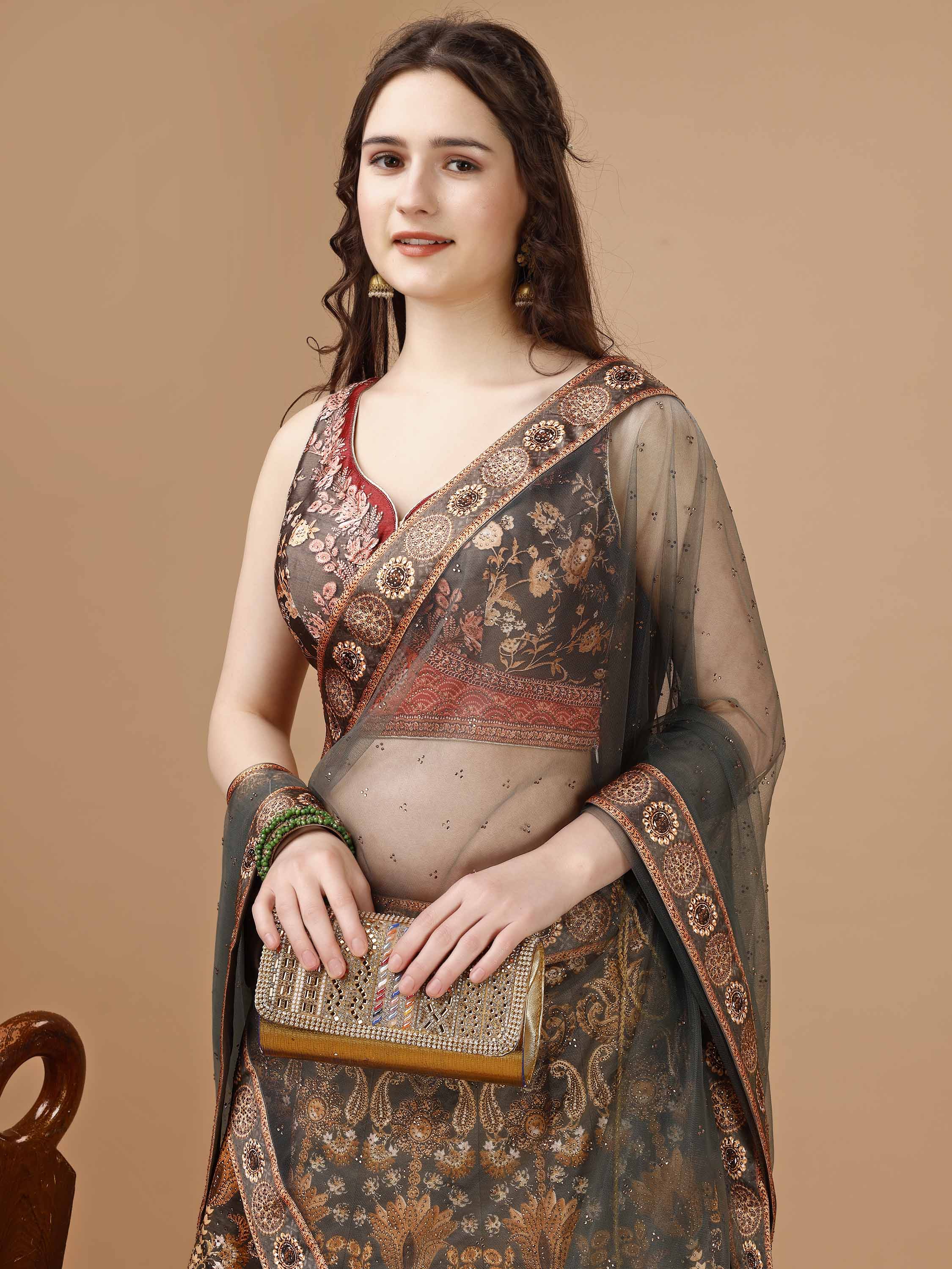 Sparkling Splendor: Swarovski Designer Lehengas for Every Occasion - qivii