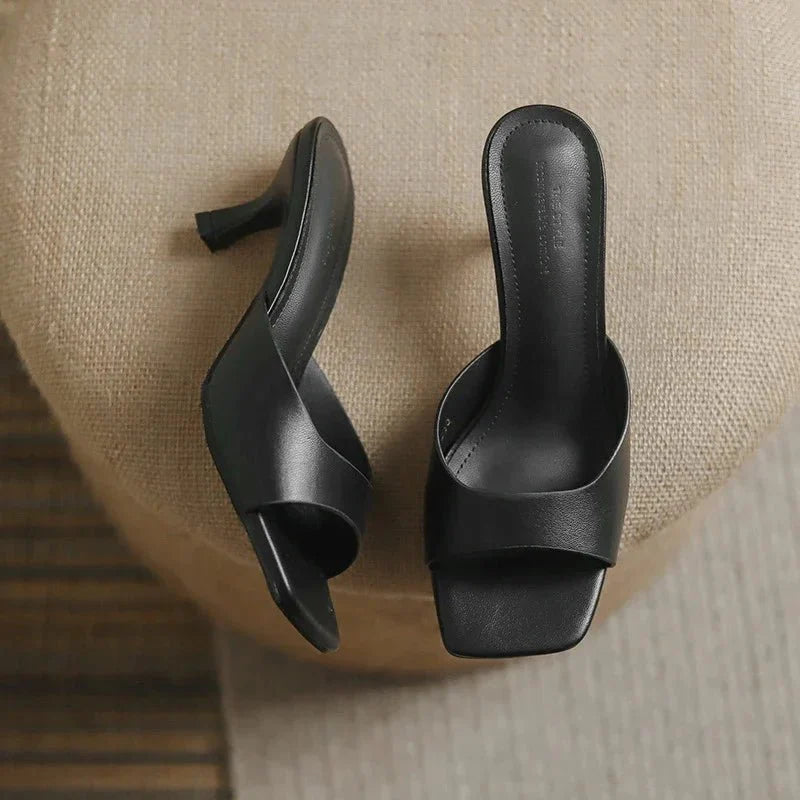 Divine Heel Sandals - By Qivii
