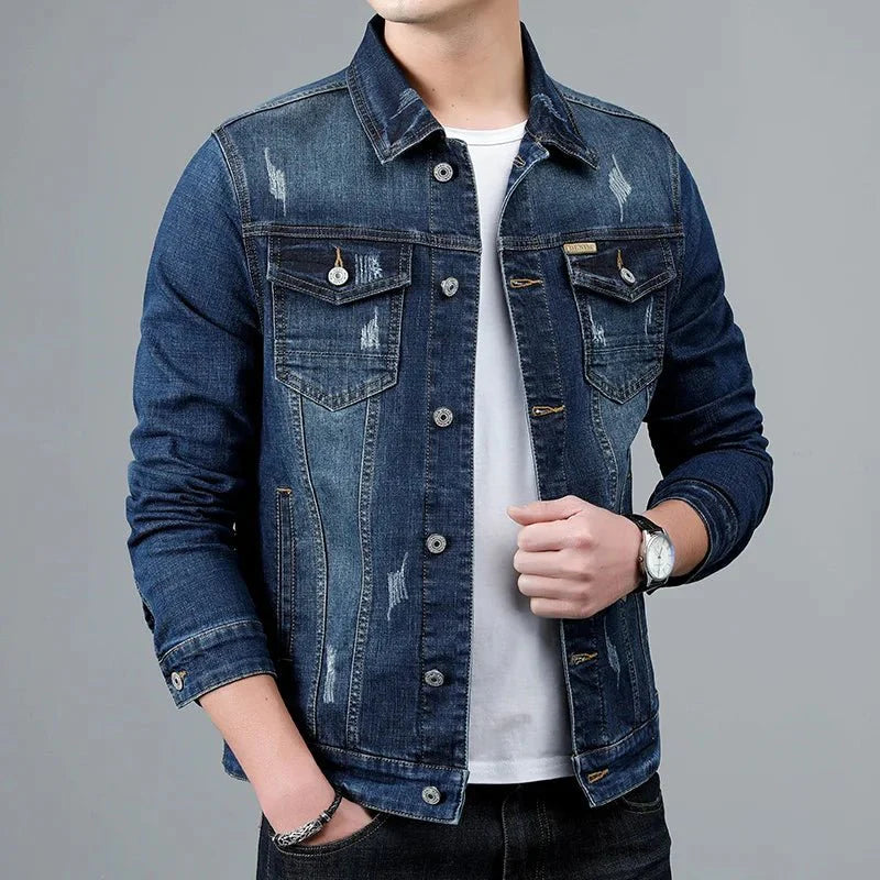 Maverick Denim Jacket - By Qivii