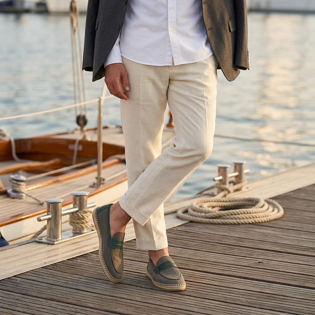 Sanary Herringbone Espadrille