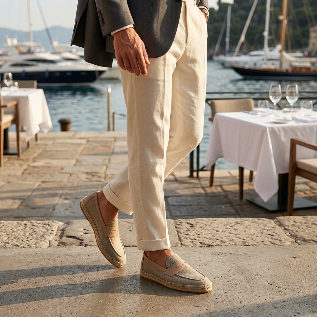 Sanary Herringbone Espadrille
