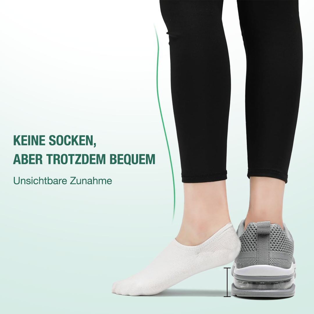 SanoWalk Orthopädische Schuhe - Alles Grau - By Qivii