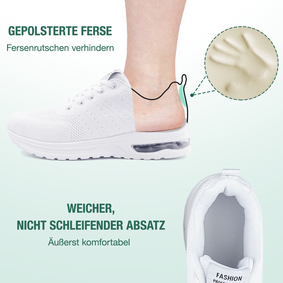 SanoWalk Orthopädische Schuhe - Alles Weiß - By Qivii
