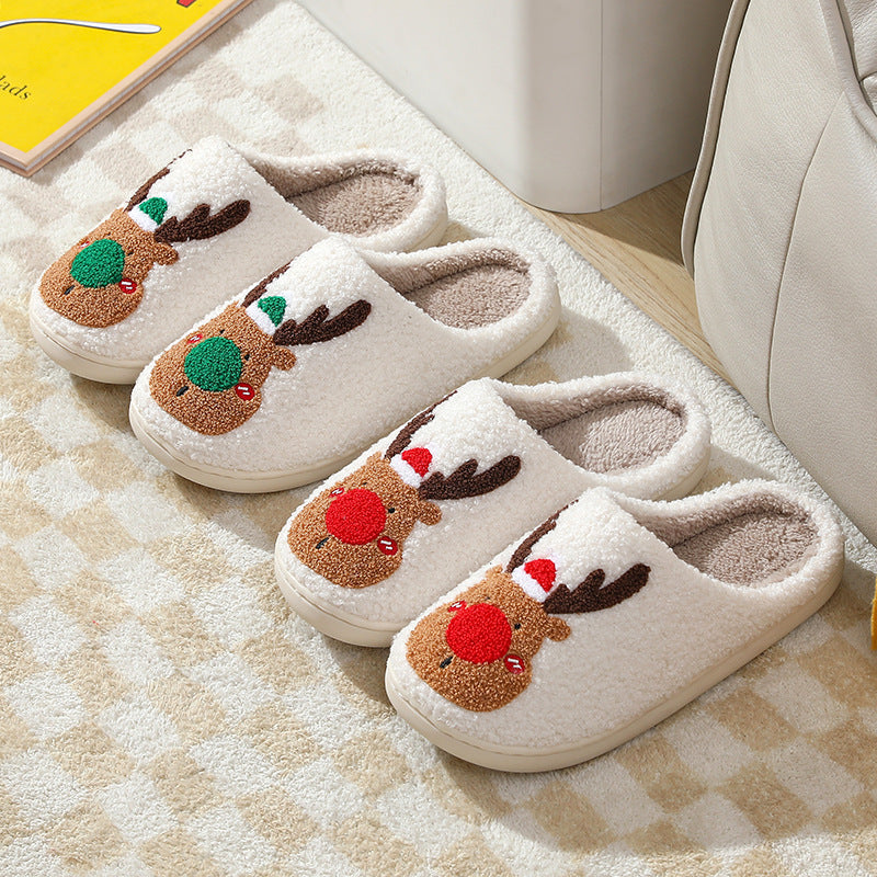 Santa Claus's Reindeer Slippers