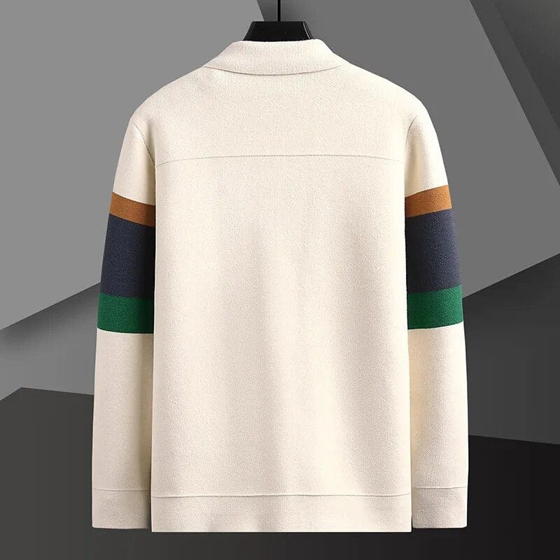 Nathan™ - Comfortabele Gestreepte Cardigan - By Qivii