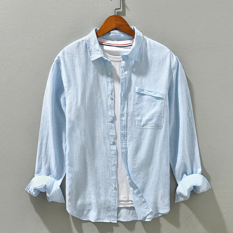 Fitzroy Linnen Shirt - By Qivii