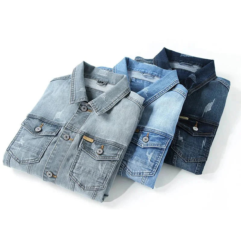 Maverick Denim Jacket - By Qivii
