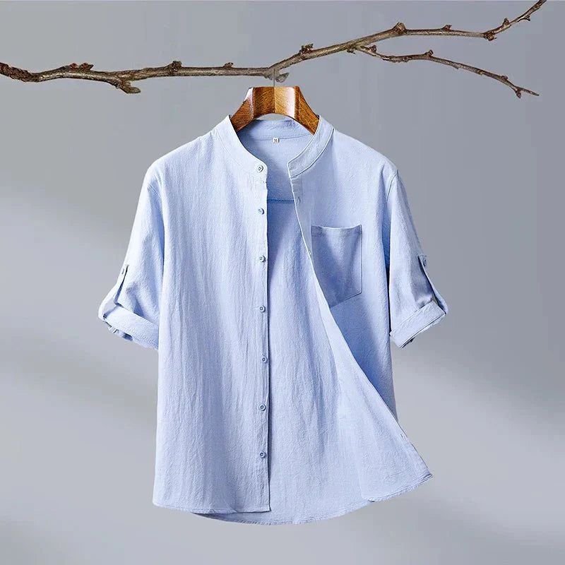 Palmara Linen Shirt - By Qivii