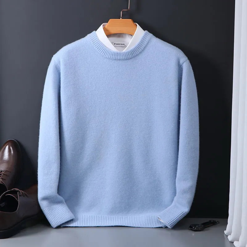 Levi™ - Zachte Effen Kleur Pullover - By Qivii