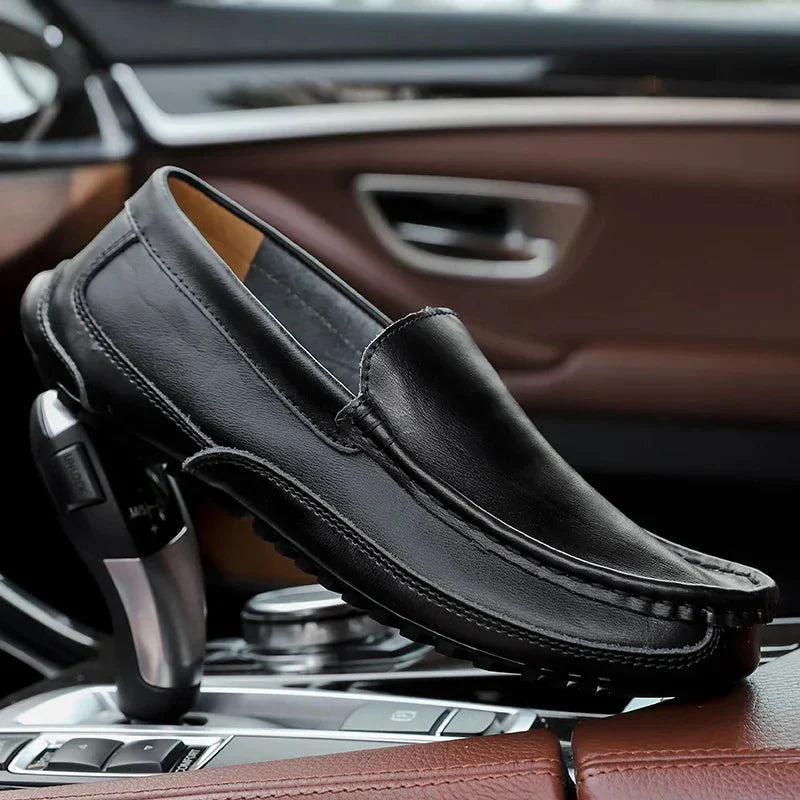 Genuine Leather Moccasins - By Qivii