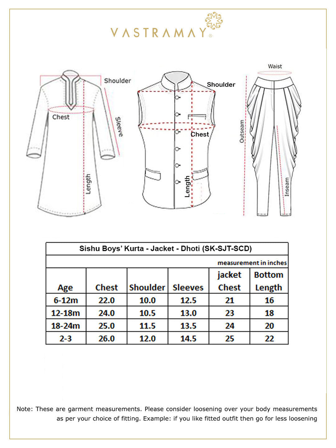 VASTRAMAY SISHU Boy's Maroon Booti Woven Design Slim Fit Nehru Jacket And Rose Gold Kurta With Maroon Dhoti Set - qivii