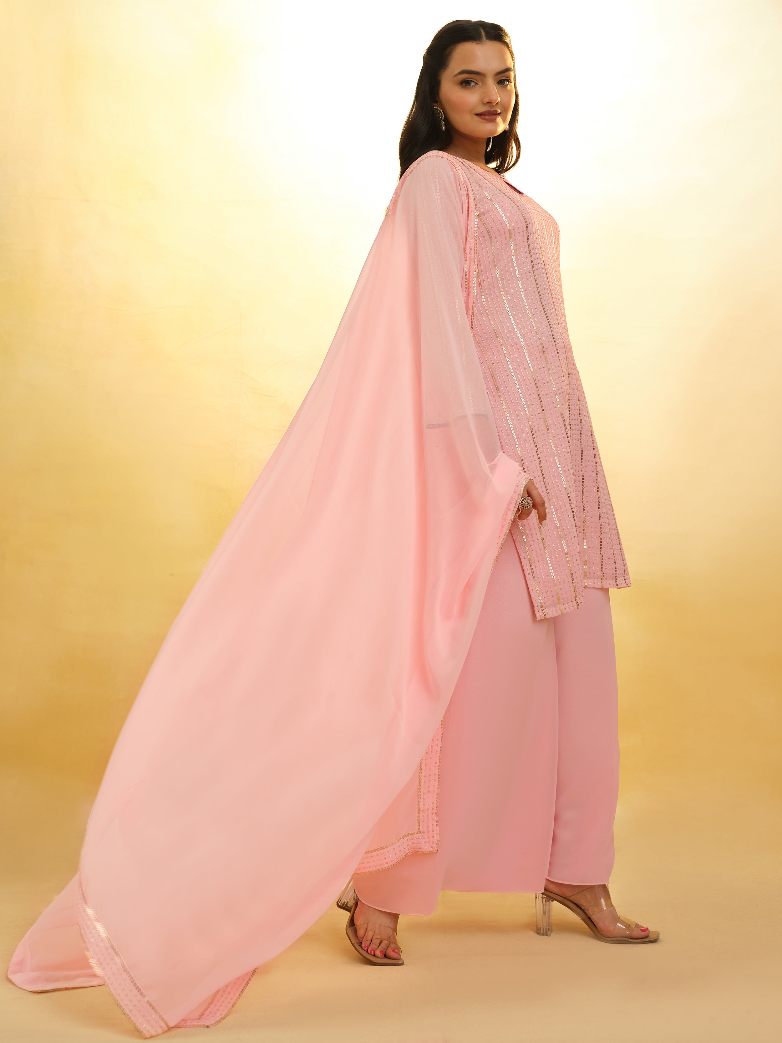 Fully stitched palazzo pants available in sizes XS to XXL