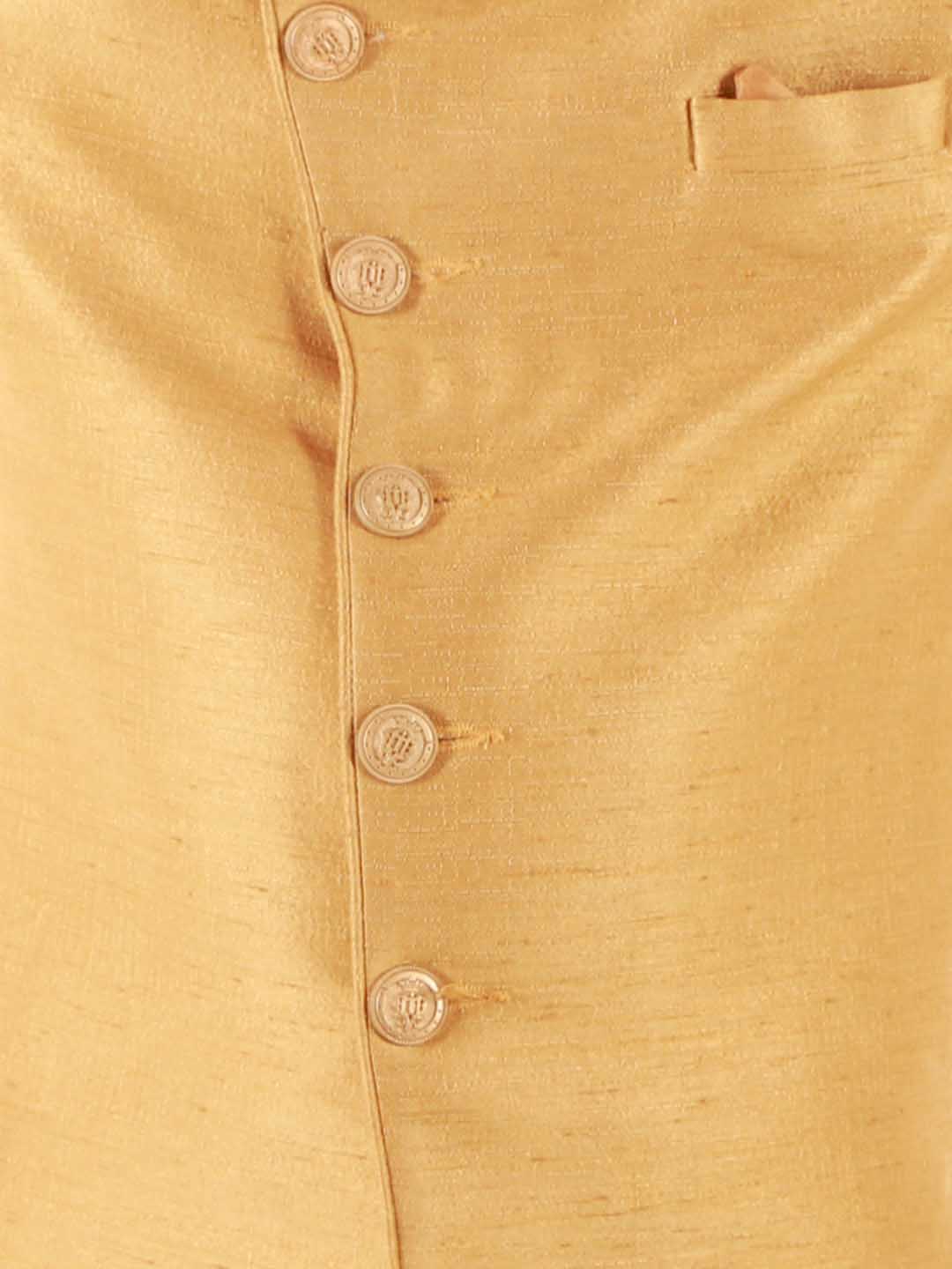 VASTRAMAY Boys Beige Indo Western Set - qivii