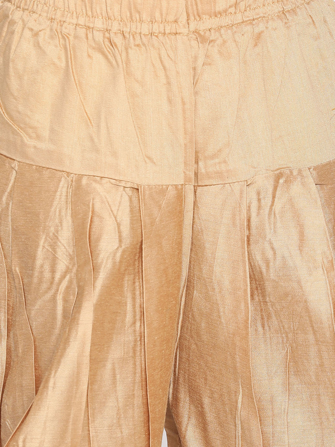 VASTRAMAY Boys Royal Blue And Rose Gold Indowestern Set - qivii