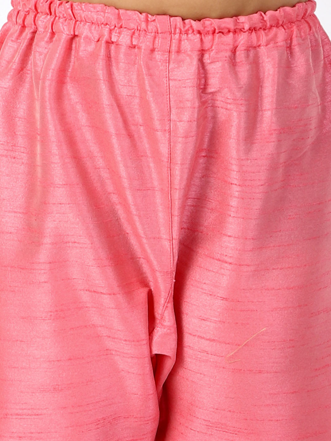 VASTRAMAY Boy's pink Floral Print Jacket With Pink Kurta and Pyjama Set - qivii