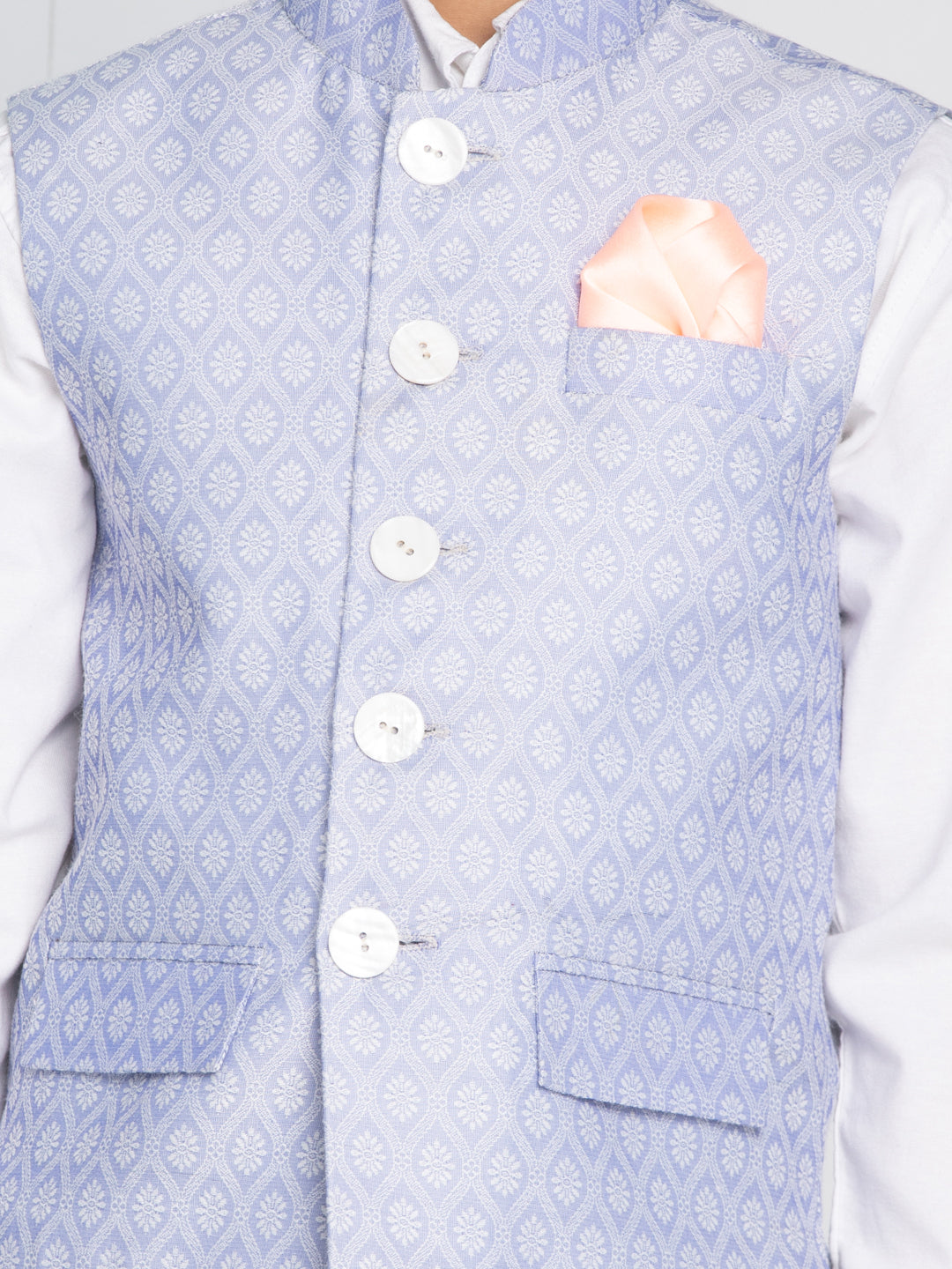 Vastramay Boys Lavender Nehru Jacket - qivii