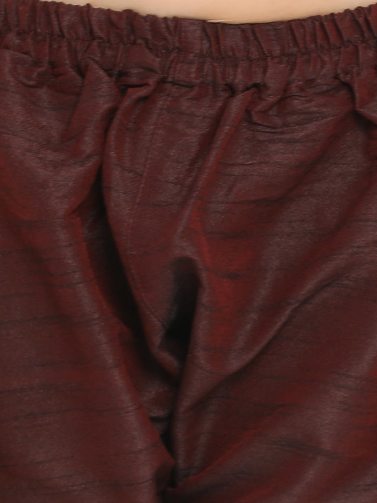 VASTRAMAY Boys Silk Blend Kurta and Pyjama Set - qivii