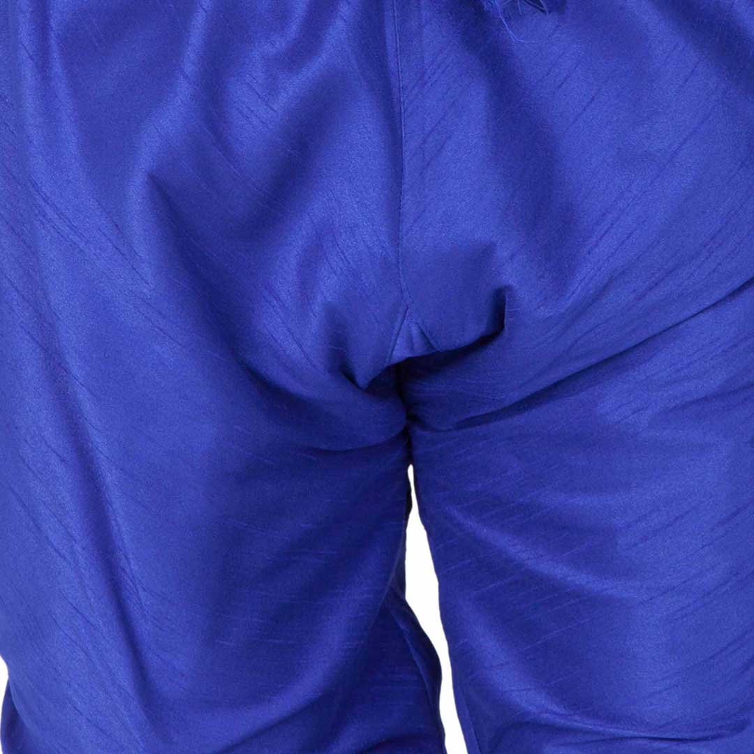 Vastramay Boys Blue Solid Kurta with Churidar - qivii