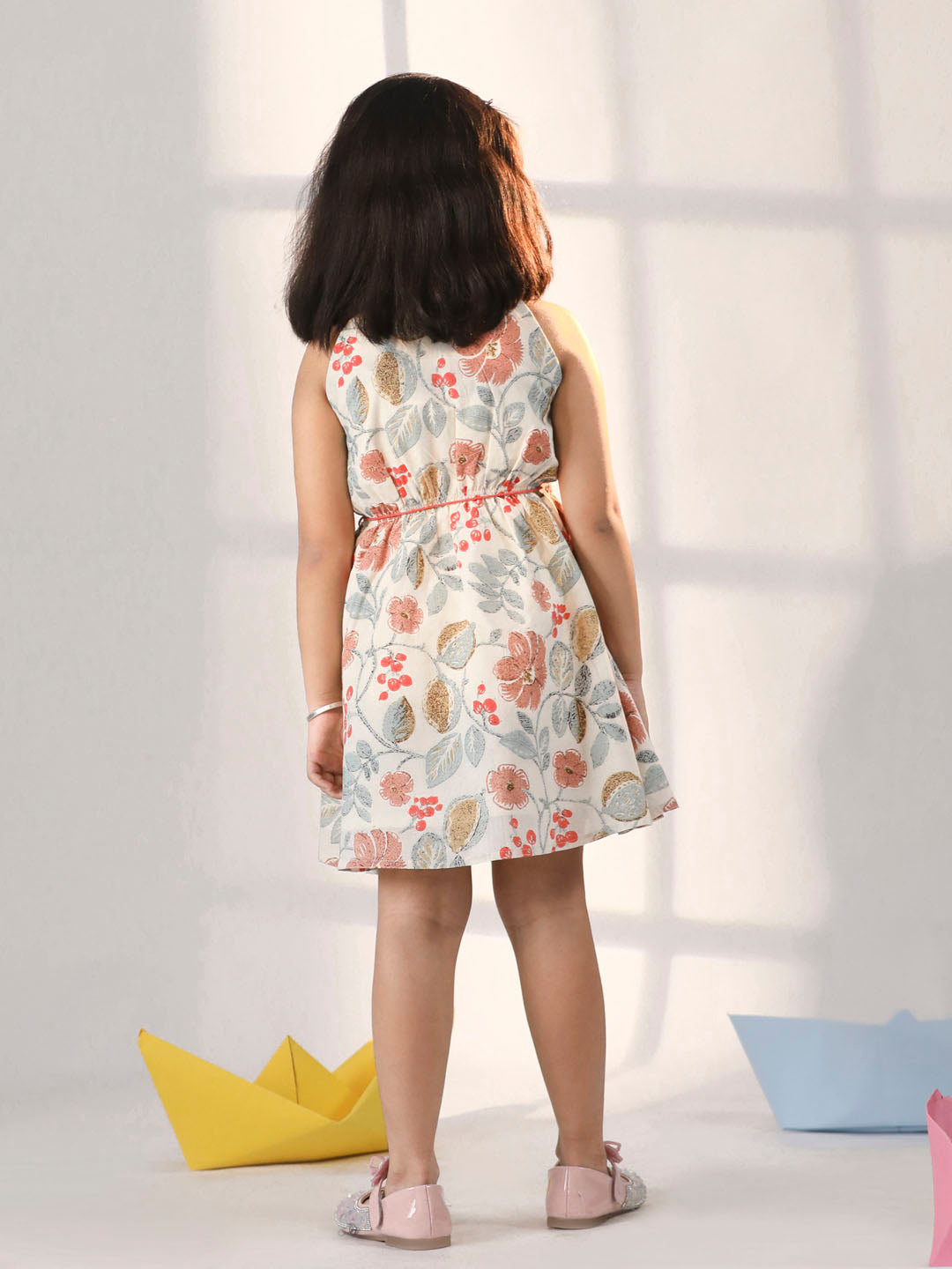 VASTRAMAY Girls' Multi Color Dress - qivii